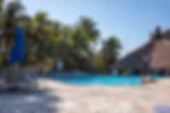 The pool at Nachi Cocom in Cozumel, Mexico