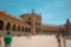 Plaza de Espana in Seville, Spain