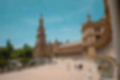Plaza de Espana in Seville, Spain