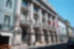 Government building in Lisbon, Portugal
